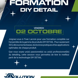 Formation DIY Detail - Introduction aux produits DIY Detail - VENDREDI 2 OCTOBRE 2026